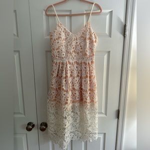 Lush Lace Midi Dress